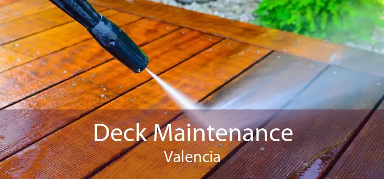 Deck Maintenance Valencia