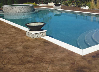 Pool Deck Resurfacing in Valencia, CA