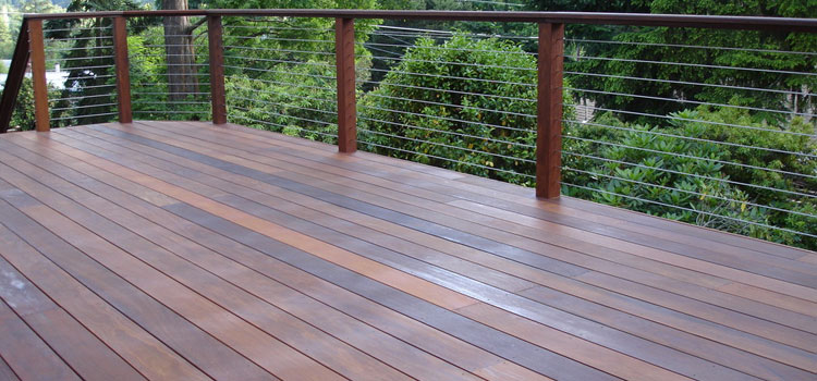 Installing IPE Decking in Valencia, CA